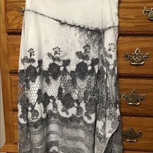 BoHo Vintage Skirt by Soft Surroundings Sz M 10-12